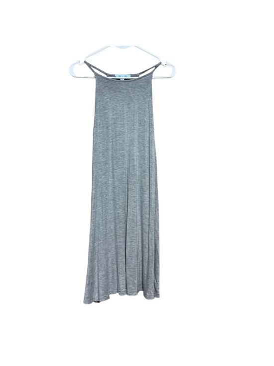 She + Sky Tops - She + Sky Women's Gray Slinky Swing Sleeveless Dress Size Small